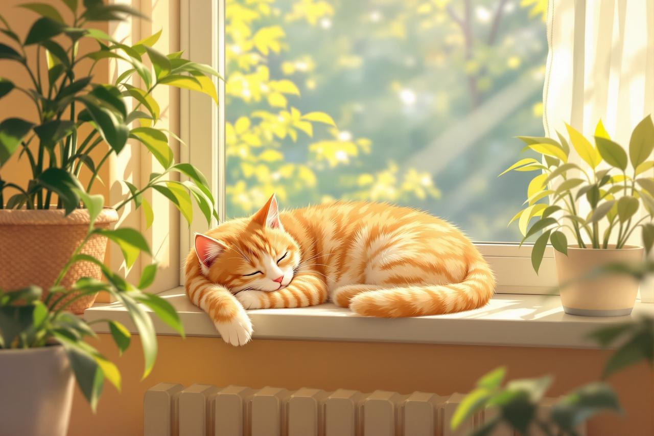 黄果短剧 - 猫咪的午后 黄果短剧 - 猫咪的午后,暖心陪伴治愈动漫短剧